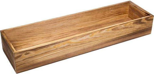 Dekorative Platte Hölzernes Braun 1Stück 58x16x8.5cm