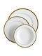 Emfasi Gold Porcelain Dinnerware Set 20pcs