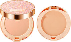 Πτυσσόμενη Παλέτα Makeup Δύο Επιπέδων 15g By La Meila Ivory Wet Powder