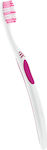 Elgydium Basic Manual Toothbrush Medium White / Pink 1pcs