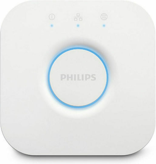 Philips Hue Bridge 2.0 Inteligent Pod Wi-Fi Compatibil cu Google Home, Apple HomeKit, Alexa & Hue Bridge