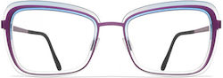Blackfin Eyeglass Frame Blue BF892 C1140 Blackfin Eyeglass Frame Blue BF892 C1140