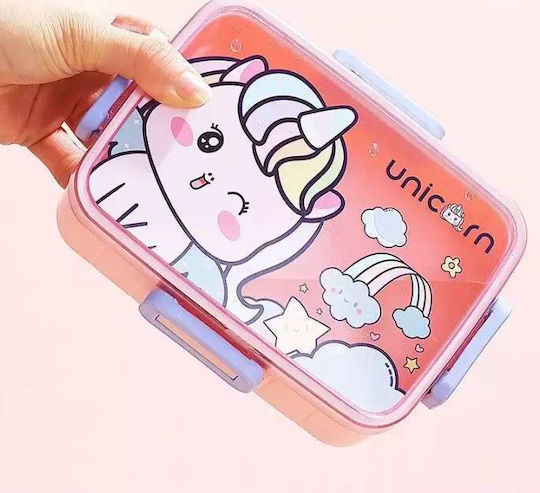 Plastik Kinder Lebensmittelbehälter Einhörner Braun