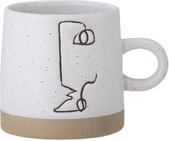 Bloomingville Mug Ceramic Beige