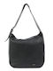 Doca Damen Tasche Schulter Schwarz