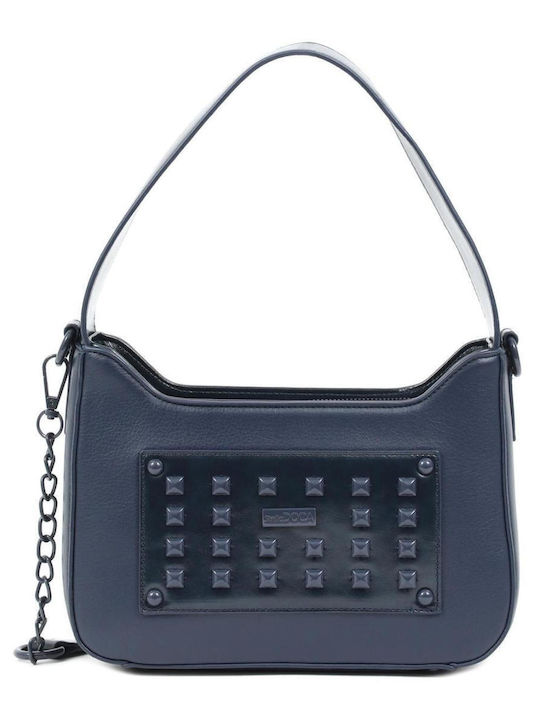 Doca Damen Tasche Schulter Blau