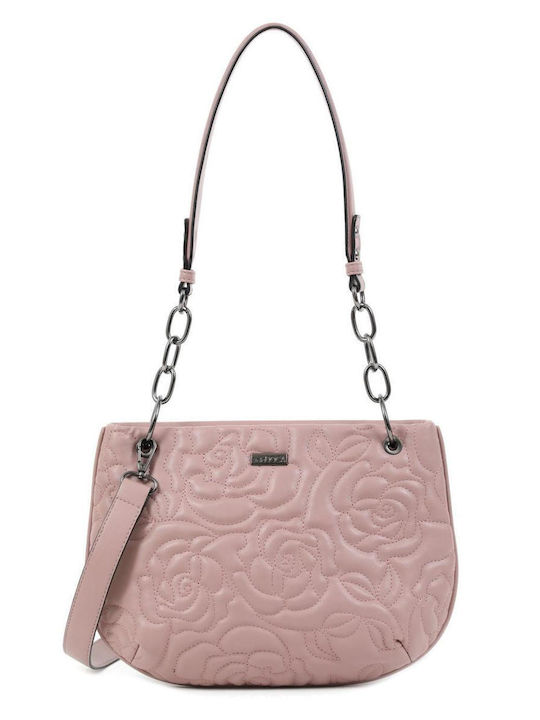 Doca Damen Tasche Schulter Rosa