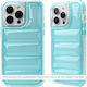 Techsuit Wave Back Cover Turquoise (iPhone 16)