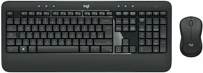 Logitech MK540 Advanced Ασύρματο Σετ Πληκτρολόγιο & Ποντίκι Γερμανικό