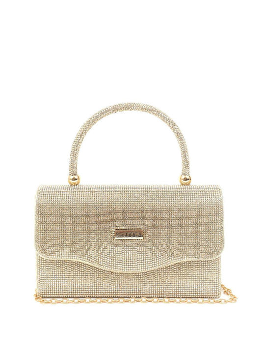 Doca Damen Tasche Hand Gold