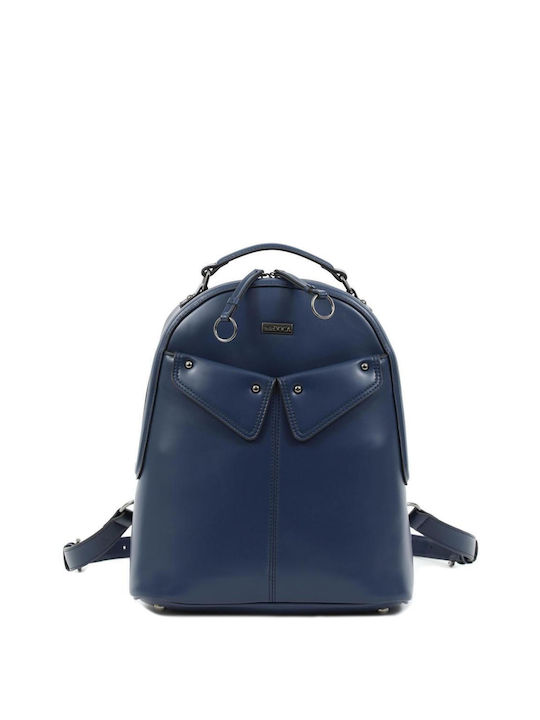 Doca Damen Tasche Rucksack Blau