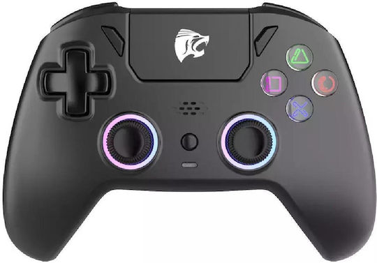 Roar RR-0023 Ασύρματο Gamepad για Android / PC / PS4 / Switch / iOS Μαύρο