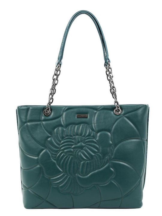 Doca Women's Bag Shoulder Petrol Blue