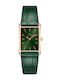 Daniel Wellington Emerald Γυναικείο Ρολόι 22mm Μπαταρίας με Πράσινο Δερμάτινο Λουράκι