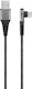 Goobay USB 2.0 Cable USB-C male - USB-A 60W Γκρι 1m 64656