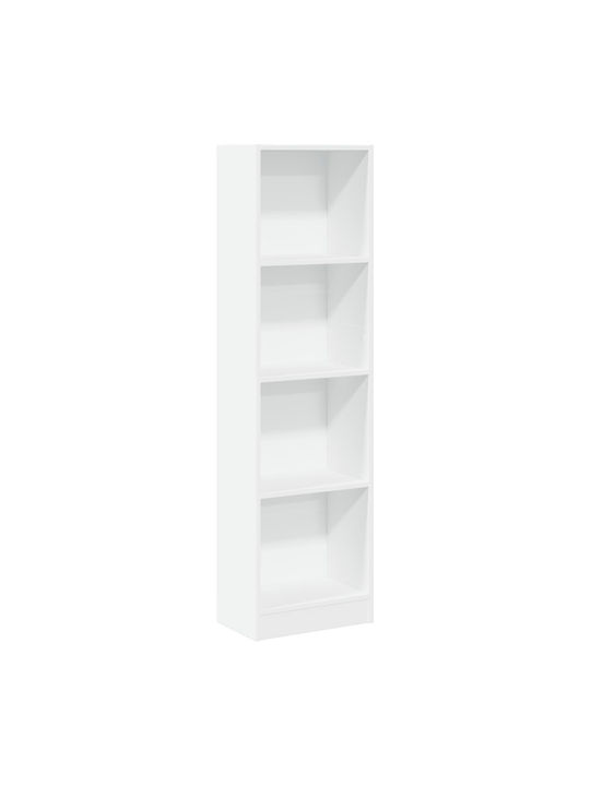 Bookcase White 40x24x143cm