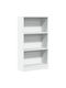 Bookcase White 60x24x109cm