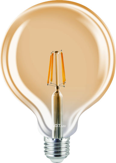 Just LED Λάμπα LED 12W για Ντουί E27 και Σχήμα G125 Θερμό Λευκό 1300lm