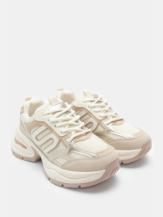 Chunky Sneakers Color Combination 4300902-beige