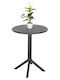 Terrin Outdoor Bar Polypropylene Table Natural 61x61x77cm