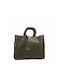 Xti Damen Tasche Hand Khaki