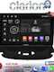 Clarion Auto-Audiosystem für Peugeot 206 2002 > 2006 (Bluetooth/USB/WiFi/GPS/Apple-Carplay/Android-Auto) mit Touchscreen 9"