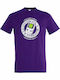 kirikoko Retro Game Society Old School Gamer GameBoy T-shirt Lila Baumwolle