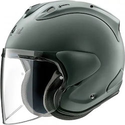 Arai Matt Green Cască de motocicletă Jet ECE 22.06