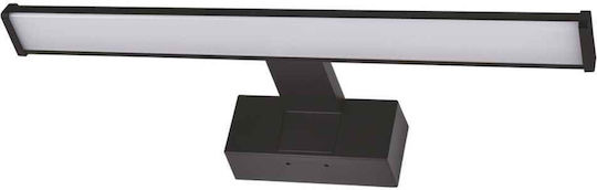 Adeleq Leuchte Badezimmer LED Schwarz 40x5.1cm