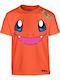 Kinder-T-Shirt orange H-cool