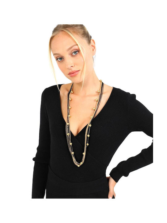 Black Gold Necklace 81564