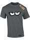 Ανδρικό Μπλουζάκι T-shirt Βαμβακερό Takeposition So What Γκρι Σκούρο 320-1388-08