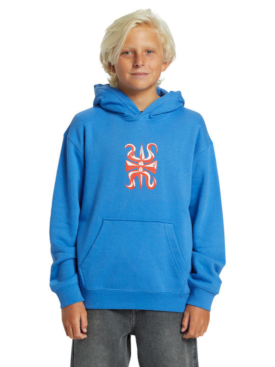 Quiksilver Kids Sweatshirt with Hood Blue