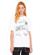 Keutchi Γυναικείο T-shirt White