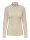 Only Women's Blouse Long Sleeve Oatmeal