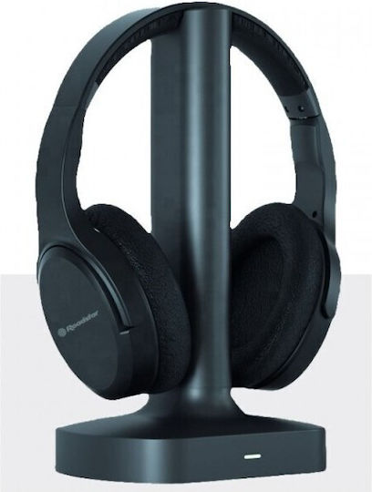 Roadstar Wireless / Wired On Ear Headphones with 12 hours of Operation Black