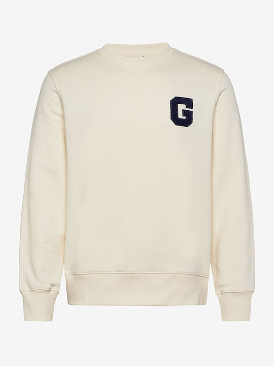 Gant Men's Sweatshirt Cream