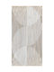 Living Room Rug Domoletti Verano C586a-k6382 Cream 150 Cm x 80 Cm