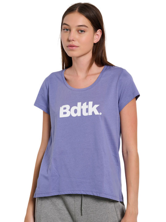 BodyTalk Women's Athletic T-shirt Blueberry