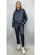 Dama Tesatura Pantaloni Navy