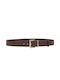 Doca Leather Women's Belt Brown