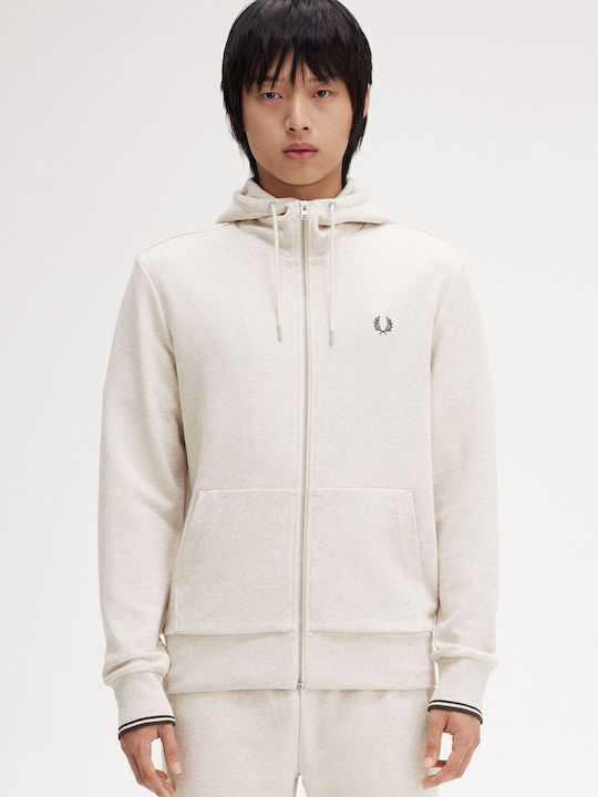 Sweatshirt with Hood Porridge Marl
