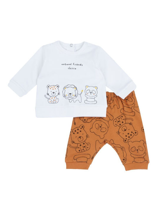 Chicco Kids Set with Pants Winter 2pcs beige