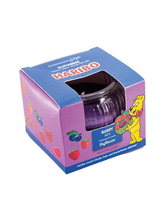 Haribo Scented Candle Purple 89gr 1pcs