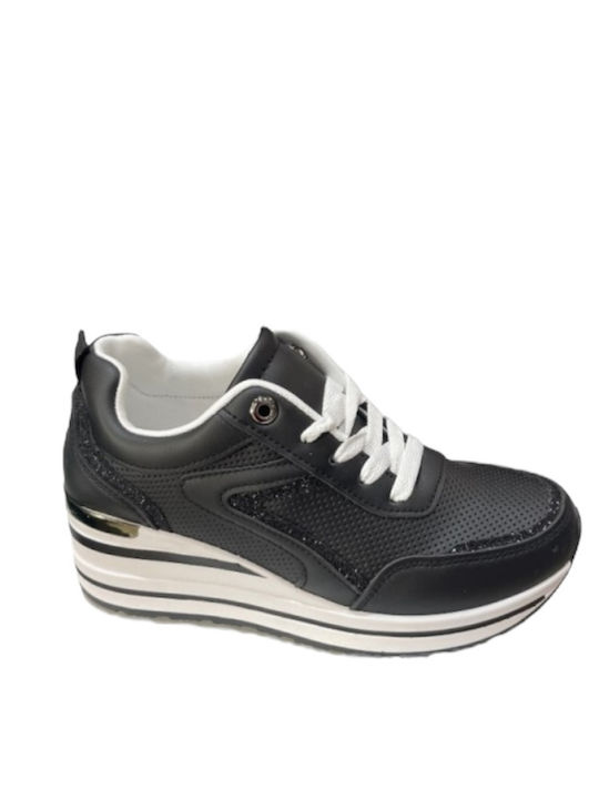 Plato Femei Sneakers Negru