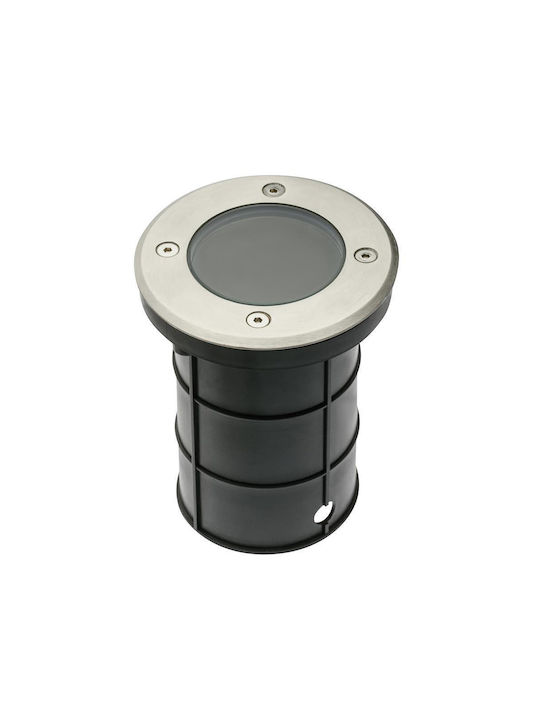 Overhead Luminaire Alfa-o Max.50 W Gu10 Ip67 Ac220-240v 50/60hz Inox