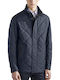 Μπουφάν Puffer Αδιάβροχο και Αντιανεμικό Blue