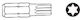 Jonnesway End Torx T70 X 75mm 6-cat.10mm