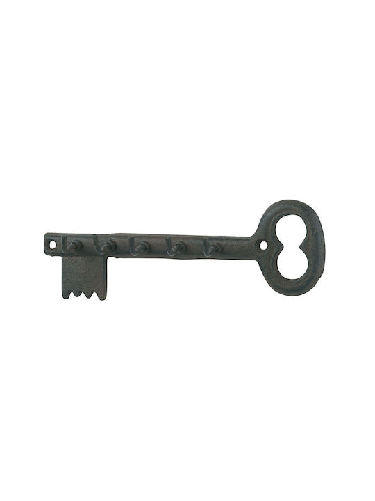 Country Casa Wand-Schlüsselbrett Metall 19x6x3cm