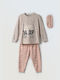 Evita Kids Pyjamas Beige-salmon